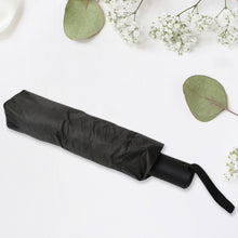 2 Fold Manual Umbrella – Wind, Sun & Rainproof with Steel Shaft & Wrist Strap