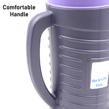Portable stainless steel thermos