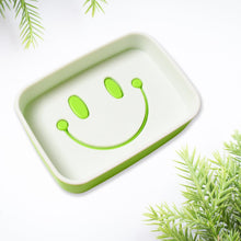 Portable Travel Soap Dish Box – Cute Cartoon Smile Face Draining Container