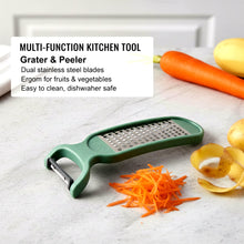 2 in 1 Multipurpose Vegetable Peeler and Grater Tool