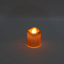 christmas Premium Glitter LED Tealight Candles (24 Pc Set)