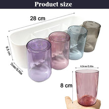 Wall Mounted Toothbrush Holder Set (1 Set)