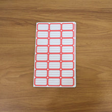 10 Sheets Self-Adhesive Label Stickers