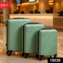 Big 3 in 1 Luggage with Wheels Travel suitcases Set (3 Pcs Set / Different Size)